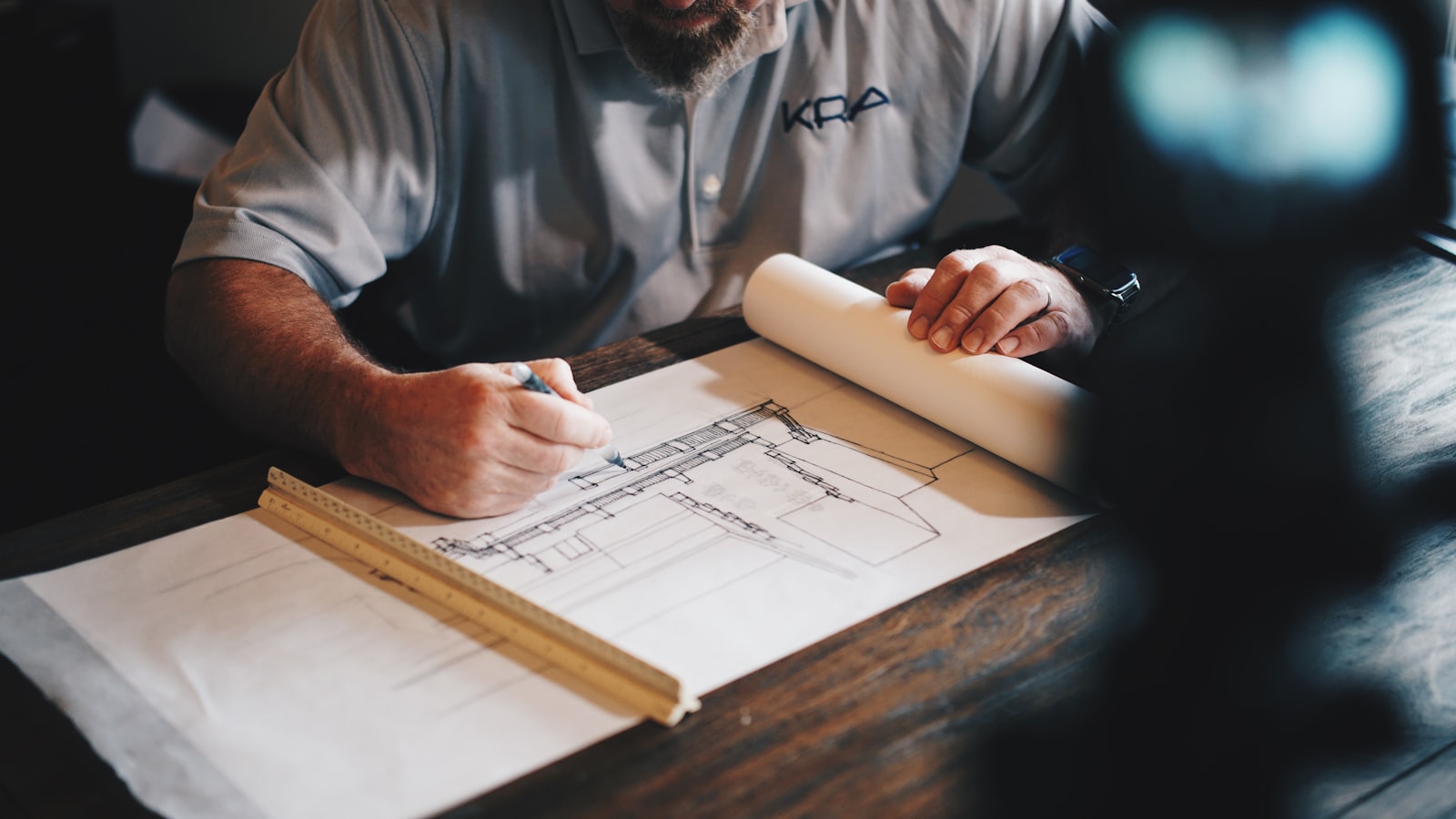 Custom home under construction in Middle Tennessee